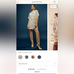 Free People XL Jewel Mini Dress